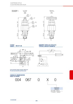 Картридж клапана VST-T-20-004.067.OYO