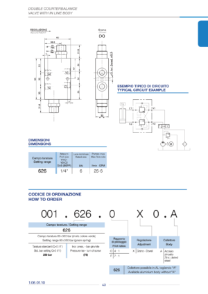 Клапан двустороннего действия A-OWF-DE-N01.078.OKO.A