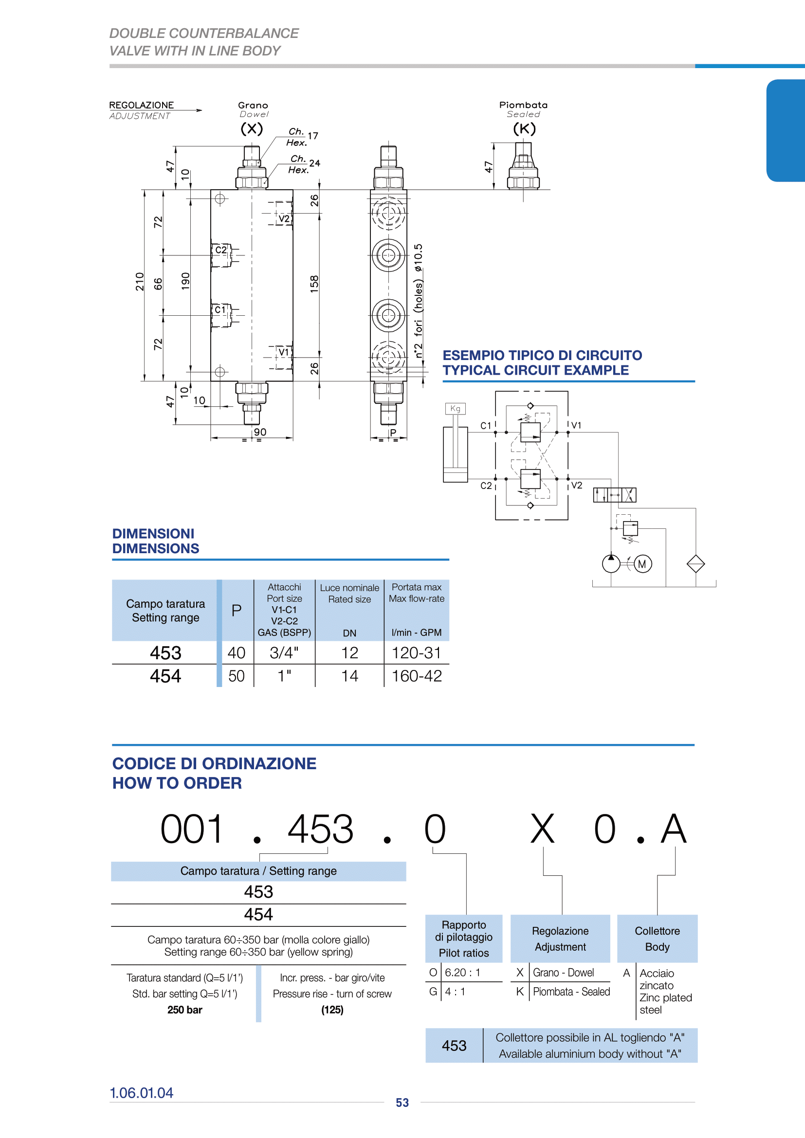 Клапан двустороннего действия с закрытым центром OWC-DE-001.463.OXO.A Клапан двустороннего действия с закрытым центром OWC-DE-001.463.OXO.A