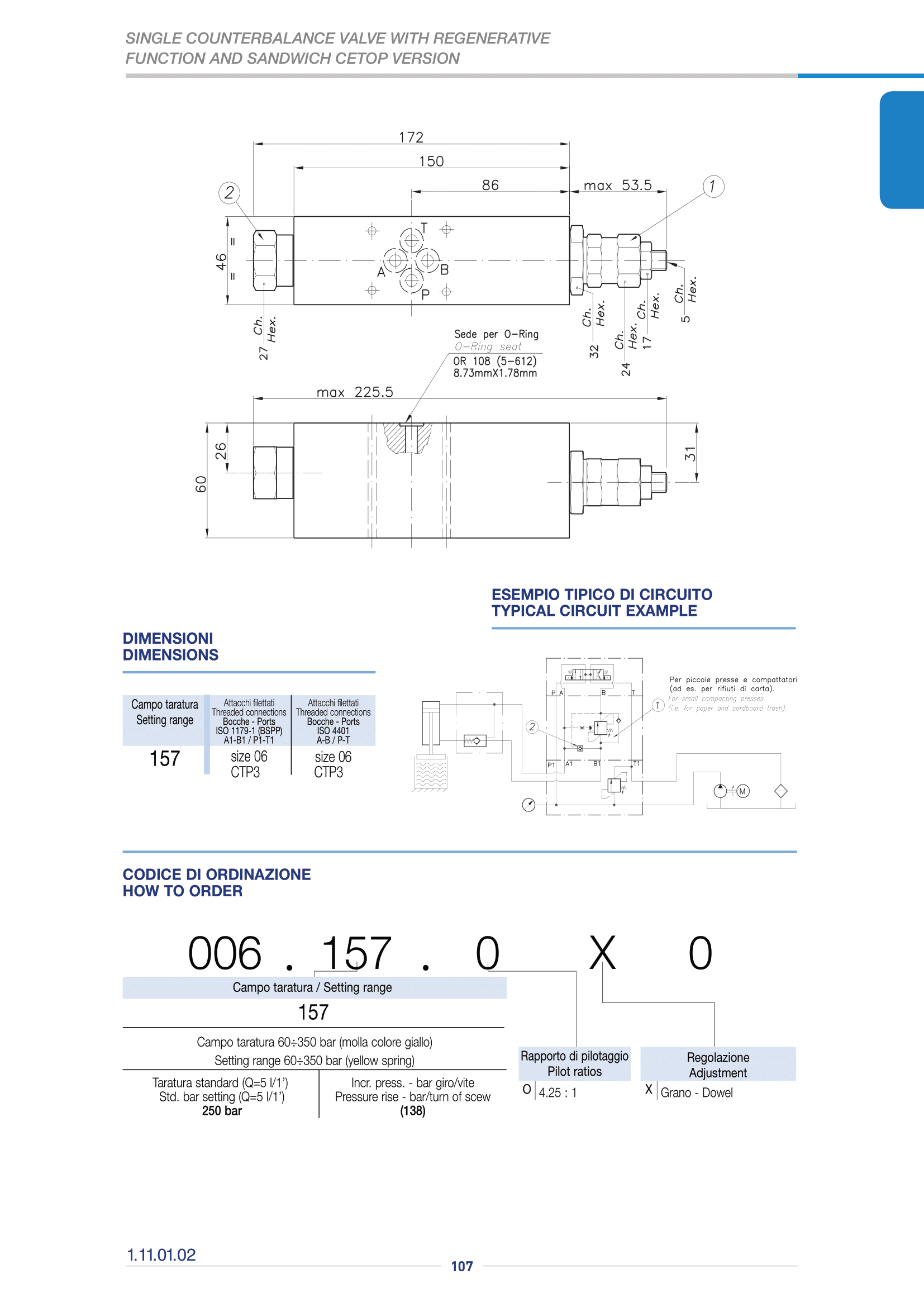 Клапан двустороннего действия WB-DE-N01.288.OXO.A Клапан двустороннего действия WB-DE-N01.288.OXO.A