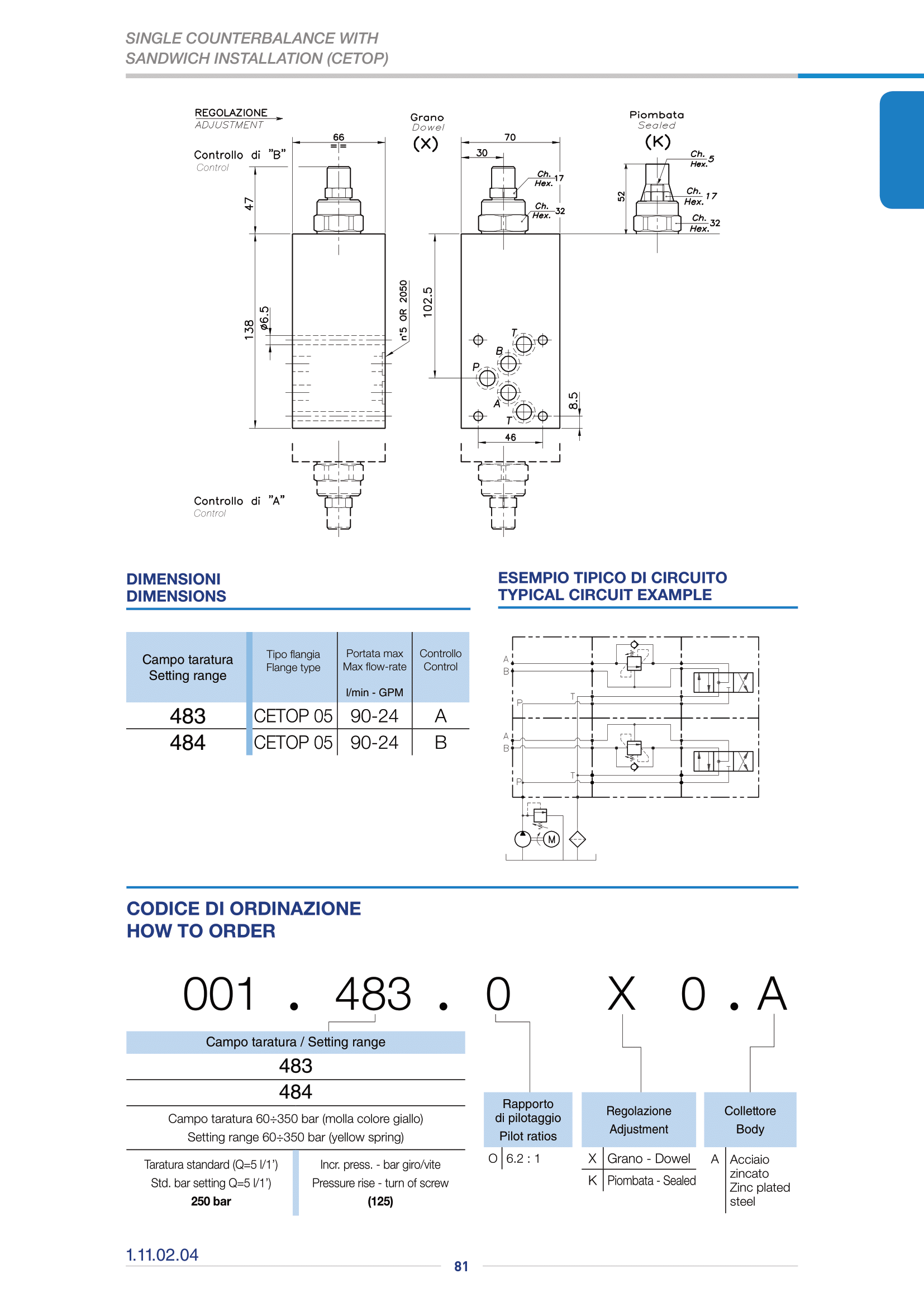 Клапан одностороннего действия OWC-SE-L6-N01.228.DKO.A Клапан одностороннего действия OWC-SE-L6-N01.228.DKO.A