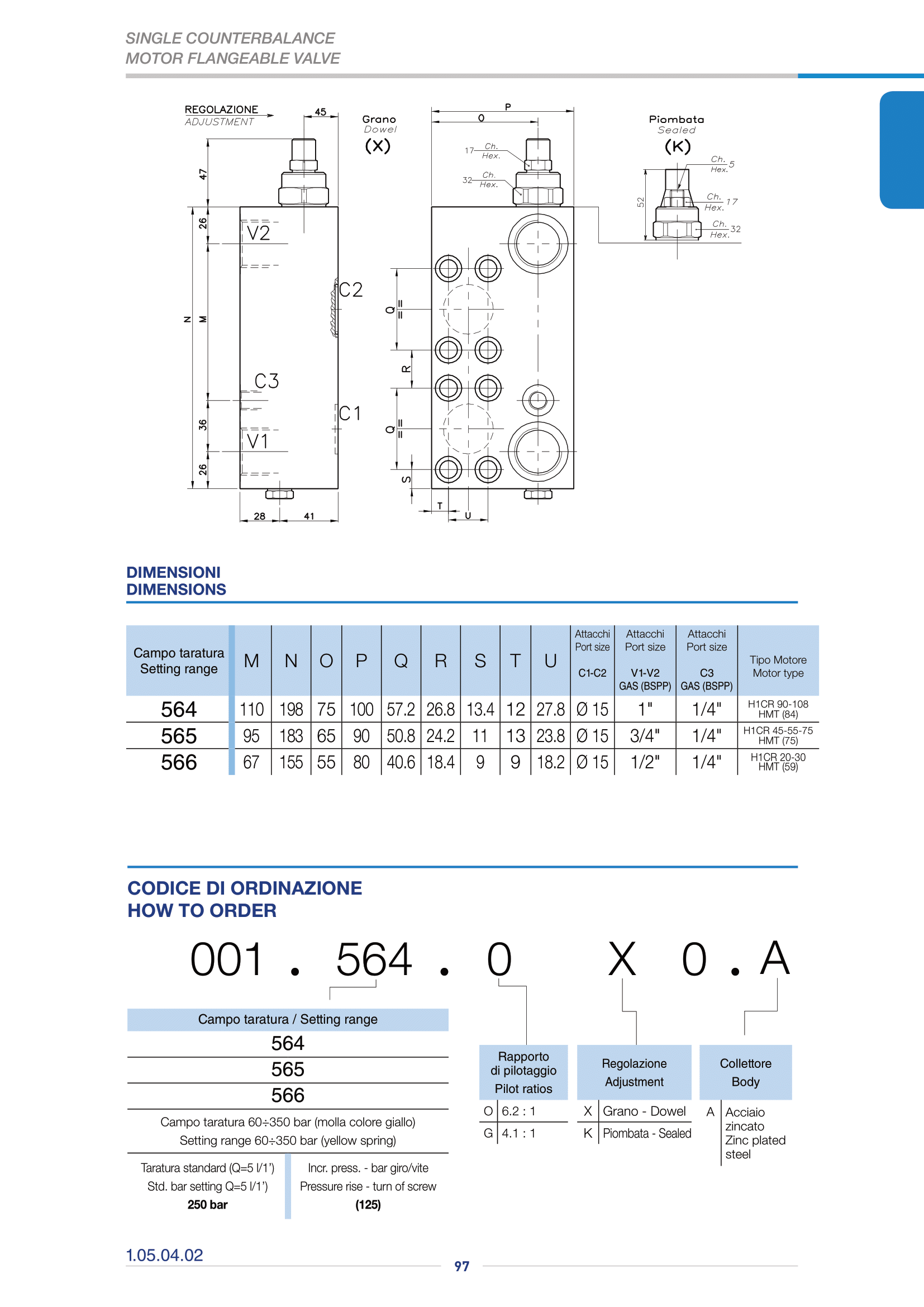 Клапан одностороннего действия WB-M-SE-VFF-N01.535.DXO.A Клапан одностороннего действия WB-M-SE-VFF-N01.535.DXO.A