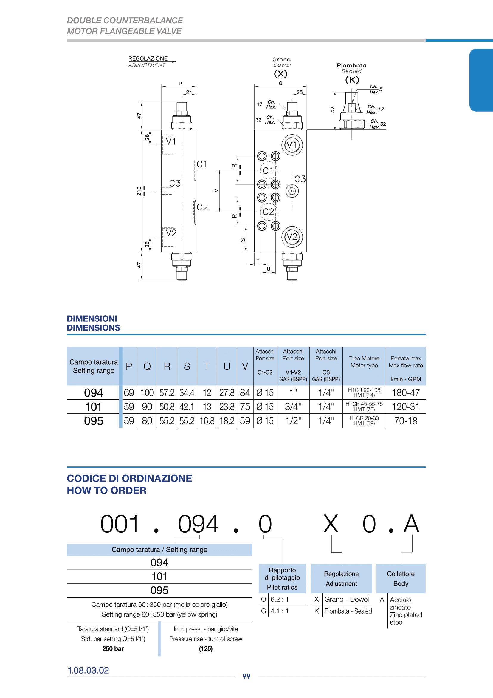 Клапан одностороннего действия WB-M-SE-VFF-N01.535.DXO.A Клапан одностороннего действия WB-M-SE-VFF-N01.535.DXO.A