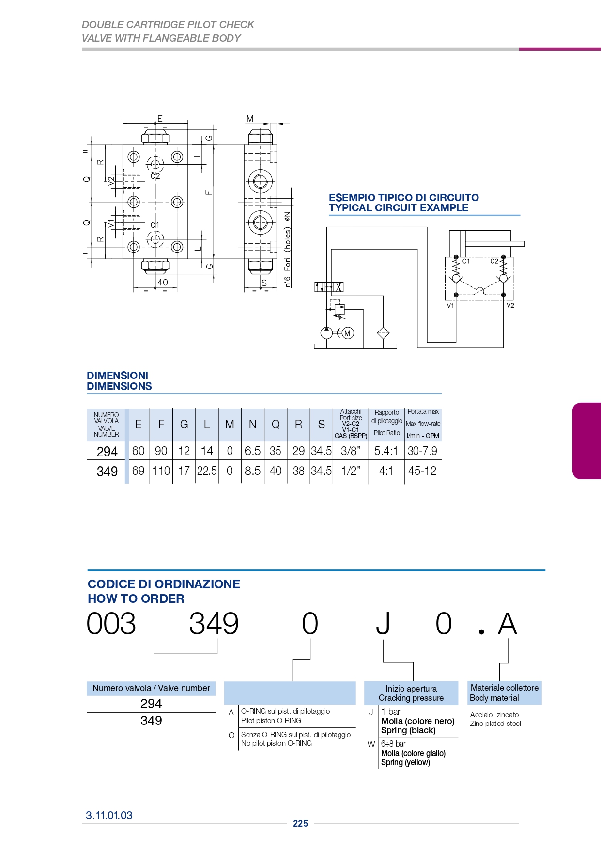 Обратно-управляемый клапан A-VNR-CS-DE-38-FC2-FP-W-003.513.OWO.A Обратно-управляемый клапан A-VNR-CS-DE-38-FC2-FP-W-003.513.OWO.A