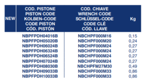 Поршень NBPFPDH08030B