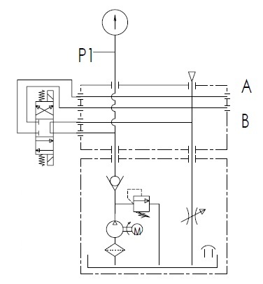Станция насосная гидравлическая TDDL-00-2002-AC4-0150-00002 Станция насосная гидравлическая TDDL-00-2002-AC4-0150-00002