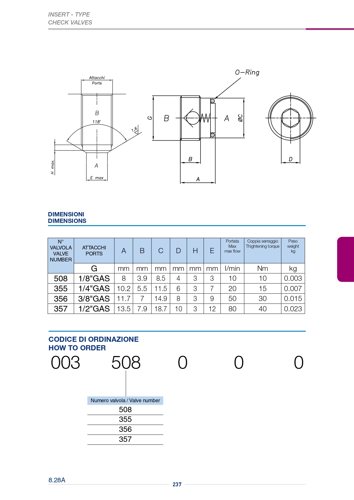 Вкладыш VRSL-003.183.OOO Вкладыш VRSL-003.183.OOO